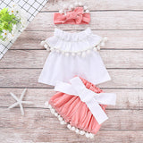 Kawaii Bathing 3pcs Sets For baby clothes Infant