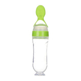 Silicone Squeeze Baby Feeding Bottle